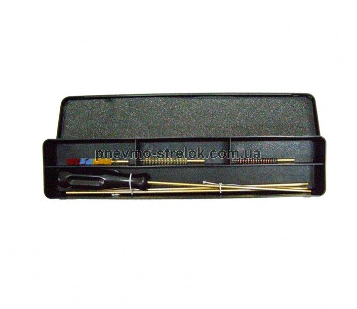 Набор для чистки пневматических винтовок (калибр 4,5 мм.) коробка